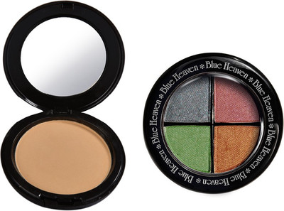 

Blue Heaven Artisto Compact (Cream Beige) & 4x1 Eye Magic Eye Shadow 601 Combo(Set of 2)