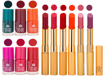 

Aroma Care Famous Combo of Nail Polish with Rythm Long Lasting Lipstick Sets 183201737(Set of 12)