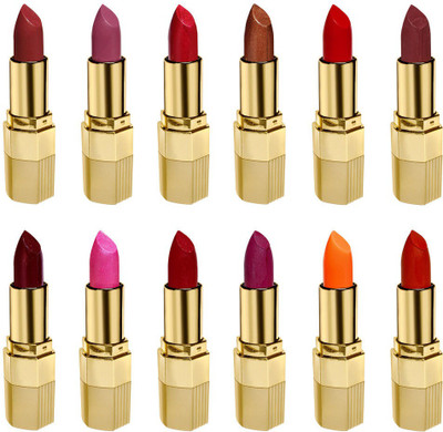 

Blue Heaven Combo Of 12 Xpression Lipstick(Set of 12)