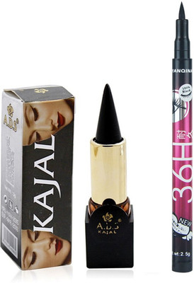 

ADS Kajal with Sketch Pen Eyeliner(Set of 2)