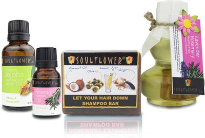 Soulflower Hair Care Hamper(Set of 3)