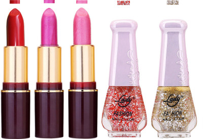 

Lady Fashion Bridal Make Up Combo 2203201716(Set of 5)