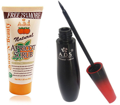 

ADS Scrub (50g) With 1595 Eyeliner(Set of 2)
