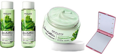 

Oriflame Sweden Love Nature Aloe Vera Set With Smart Pocket Mirror(Set of 1)