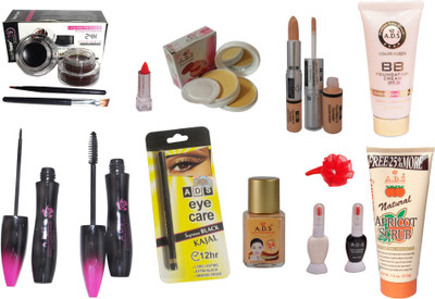 

ADS Best Makeup Combo - 13 in 1(Set of 13)
