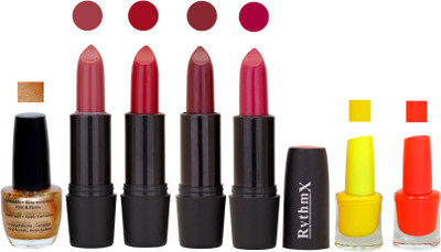 

Rythmx GSR RYTH BLK LIPSTICKS AND NAIL POLISH IMPORTANT COMBO 061(Set of 7)