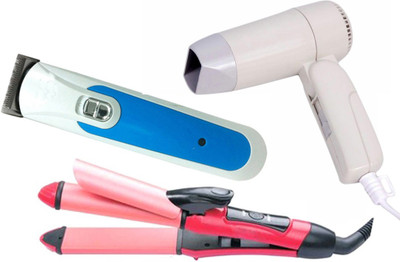 

Appliance Bazar AB-323 Personal Care Appliance Combo(Hair Straightener, Hair Dryer)