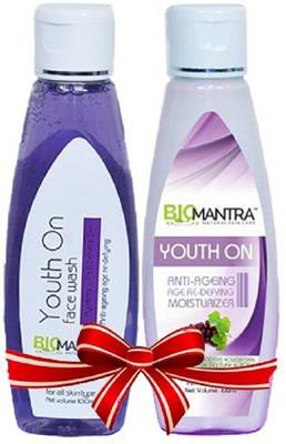 

Biomantra YouthOn Combo Of Moisturizer And FaceWash(Set of)