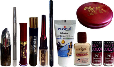 

Personi Beauty Cosmetics Combo Set(Set of 11)
