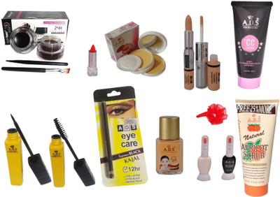 

ADS Best Makeup Combo - 13 in 1(Set of 13)