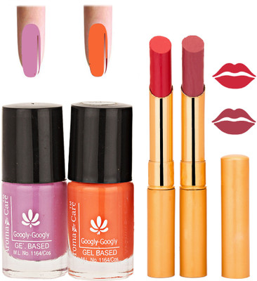 

Aroma Care Nail Polish Red Lipstick Combo 040(Set of 4)