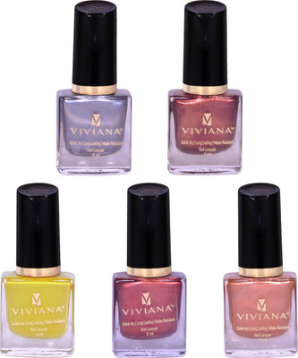 

Viviana Nail Paint Combo(Set of 5)
