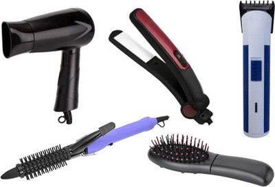 

Appliance Bazar AB-2010 Personal Care Appliance Combo(Hair Straightener, Hair Dryer)