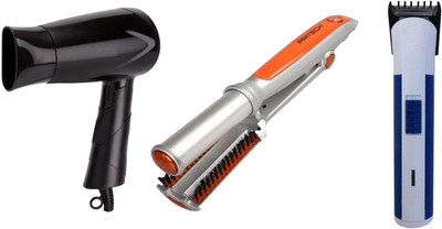 

Appliance Bazar AB-5025 Personal Care Appliance Combo(Hair Straightener, Hair Dryer)
