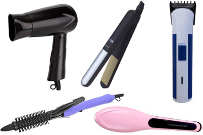 

Appliance Bazar AB-6080 Personal Care Appliance Combo(Hair Curler, Hair Straightener)