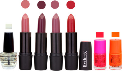 

Rythmx GSR RYTH BLK LIPSTICKS AND NAIL POLISH IMPORTANT COMBO 087(Set of 7)