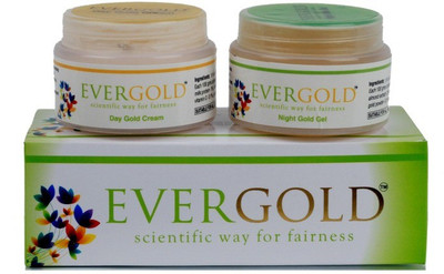 

Evergold Ayurvedic Fairness Cream And Gel(Set of 2)