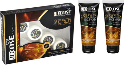 

Jocose Facial Kit Gold & 24 Carat Gold Face Wash(Set of 3)