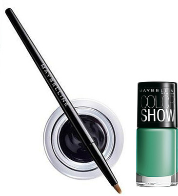 

Maybelline Lasting Drama Gel Eye Liner and Color Show Combo 2(Set of 2)
