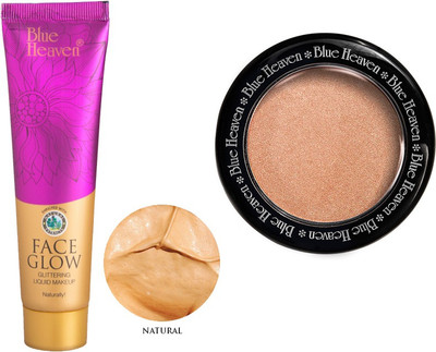 

Blue Heaven Face Glow (Natural) & Diamond Blush On 505(Set of 2)