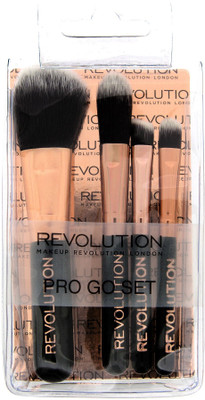 

Makeup Revolution Pro Go Mini Brush Set(Set of 4)