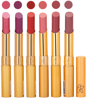 

Rythmx Imported Lipstick Combo of 6 Pcs for Ladies Women Girls 162201783(Multicolor,, 13.2 g)