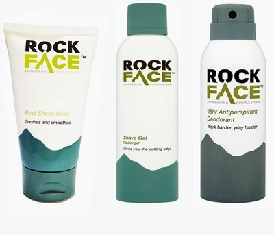40% OFF on Rock Face Men Shave Gel & Post Shave Balm & Anti Perspirant Deodorant(3 Items in the set) 40% OFF on Rock Face Men Shave Gel & Post Shave Balm & Anti Perspirant Deodorant(3 Items in the set)