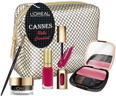 

L'Oreal Paris Cannes kit- Fuchsia Celebration(Set of 4)