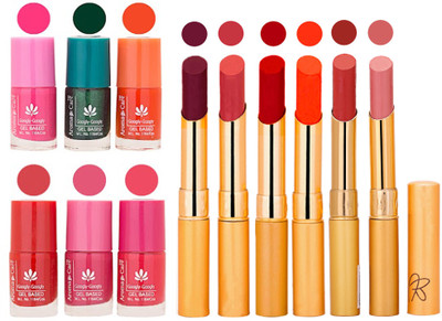 

Aroma Care Perfect Combo of Nail Polish and Rythm Lipstick Popular Shades in Wholesale Rate 2332017138(Set of 12)