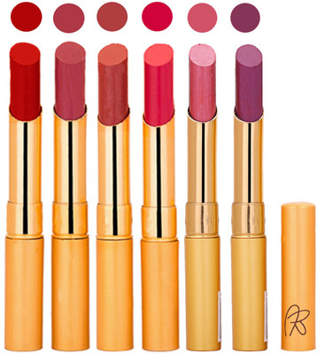 

Rythmx Imported Lipstick Combo of 6 Pcs for Ladies Women Girls 162201736(Multicolor,, 13.2 g)