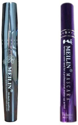 

Meilin Hi-Tech Long Lasting Eyeliner & Hi-Vol Mascara(Set of 2)