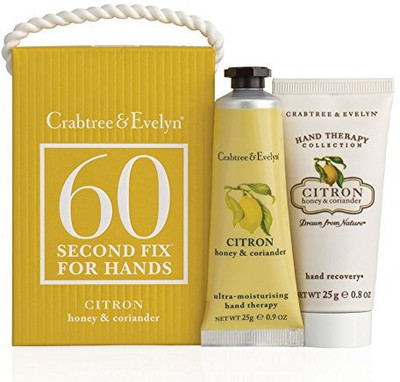 

Crabtree & Evelyn 60-Second Fix for Hands, Citron, Honey and Coriander, Mini(Set of 2)