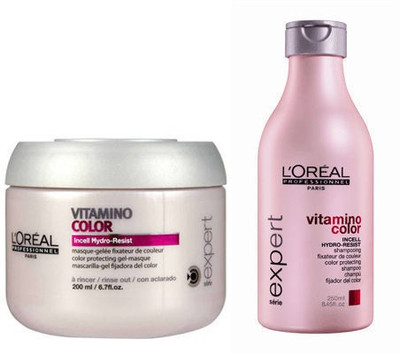 

L'Oreal Paris Professionnel Serie Vitamino Color Shampoo & Masque(Set of 2)