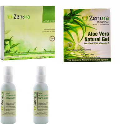 

Zenora Acne Control Skin Rejuvenation Kit(Set of 4)