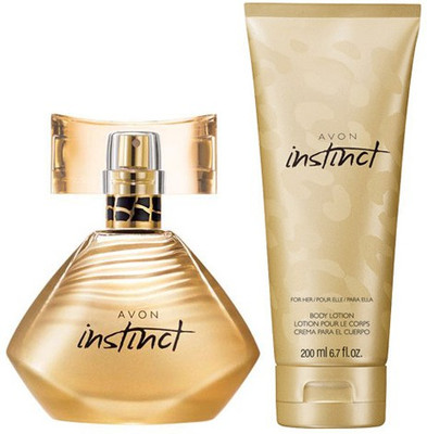 

Avon Instinct For Her Body Lotion (200ml) + Eau de Parfum (30ml)(Set of 2)