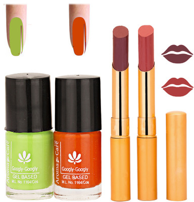 

Aroma Care Nail Polish RHYTHM Mauve Lipstick Combo 023(Set of 4)