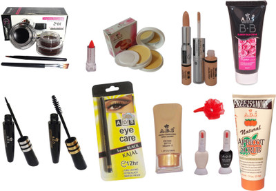 

ADS Professional Makeup Combo - 13 in 1(Set of 10)