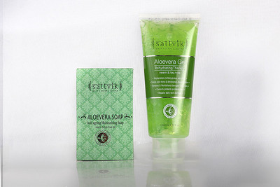 

Sattvik Aloe Glow Combo(Set of 2)