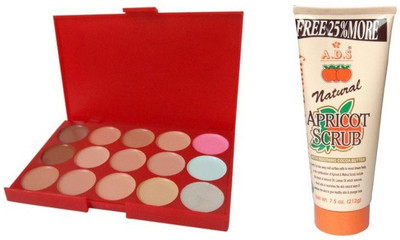 

ADS Concealer & Natural Scrub(Set of 2)
