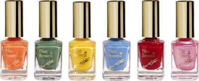 

Blue Heaven Combo Of 6 Xpression Nail Paint(Set of 6)