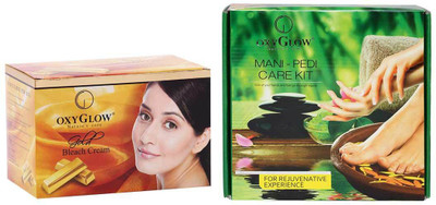 

Oxyglow Gold Bleach Cream & Meni Pedi Care Kit(Set of 2)