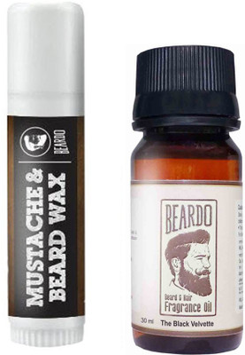 

Beardo Waxstick 4gm and Black Velvette Oil 30ml(Set of 2)