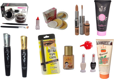 

ADS Professional Makeup Combo - 13 in 1(Set of 13)