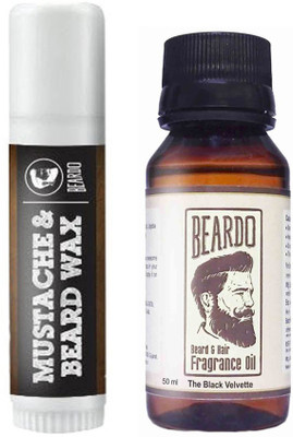 

Beardo Waxstick 4gm and Black Velvette Oil 50ml(Set of 2)