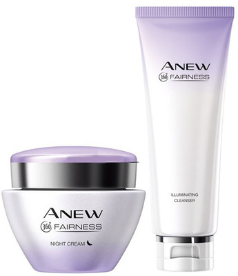 

Avon Fairness Night Cream + Cleanser(Set of 2)