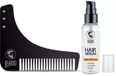 

Beardo Shapping comb and serum(Set of 2)