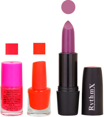 

Rythmx SF RYTH BLK LIPSTICKS AND NAIL POLISH IMPORTANT COMBO 28(Set of 3)