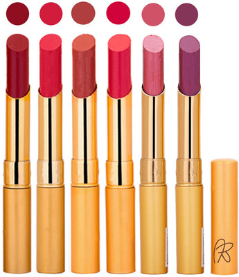 

Rythmx 6 Pcs Color Lipstick Makeup Creamy Matte Long Lasting Lip Colors 162201733(Multicolor,)