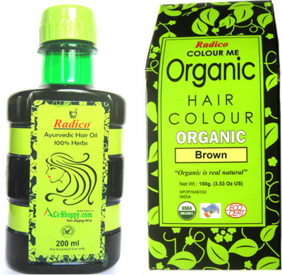 

Radico Organic Brown color With Ayurvedic oil(Set of 5)