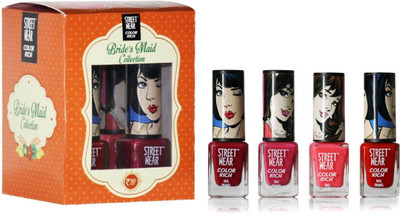 

Revlon Streetwear Color Rich Bride'S Maid Collection - ( Set Of 4 Nail Polish)(Set of 4)